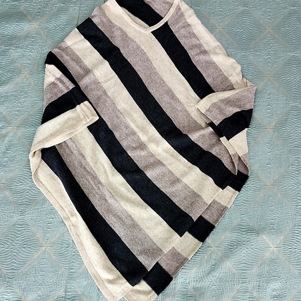 Cashmere Nepal Handmade Poncho